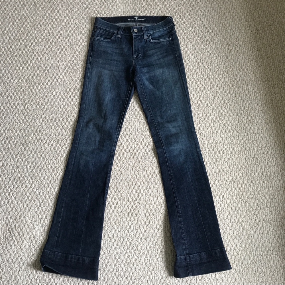 Barely Worn 7 For All Mankind Flare Jeans
